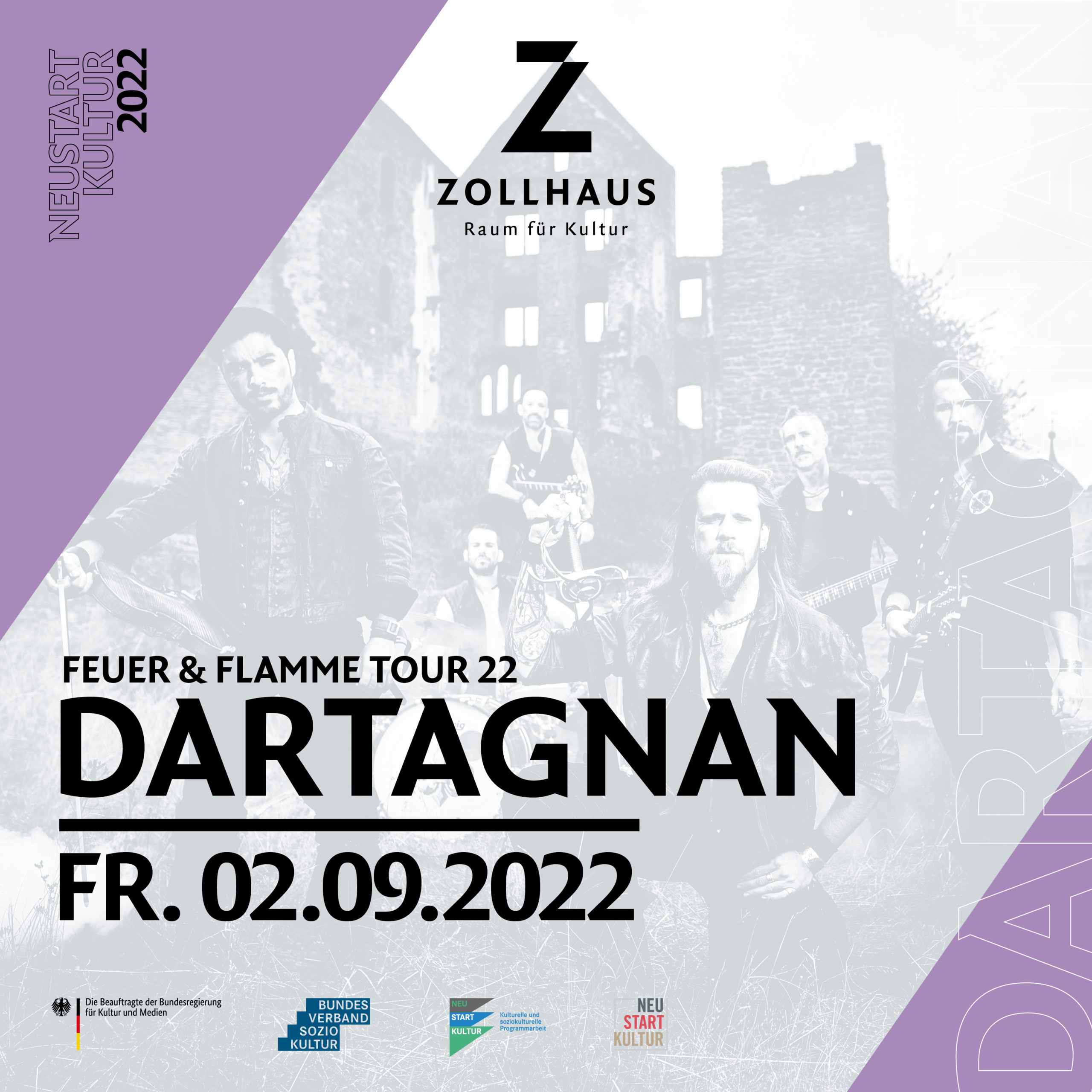 dArtagnan am 02.09.2022 im Zollhaus