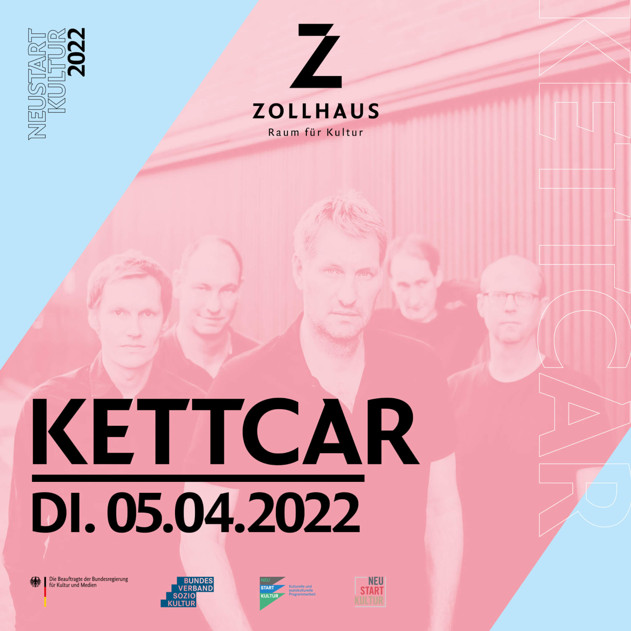 KETTCAR LIVE IM ZOLLHAUS (Neustart Kultur 2022)
