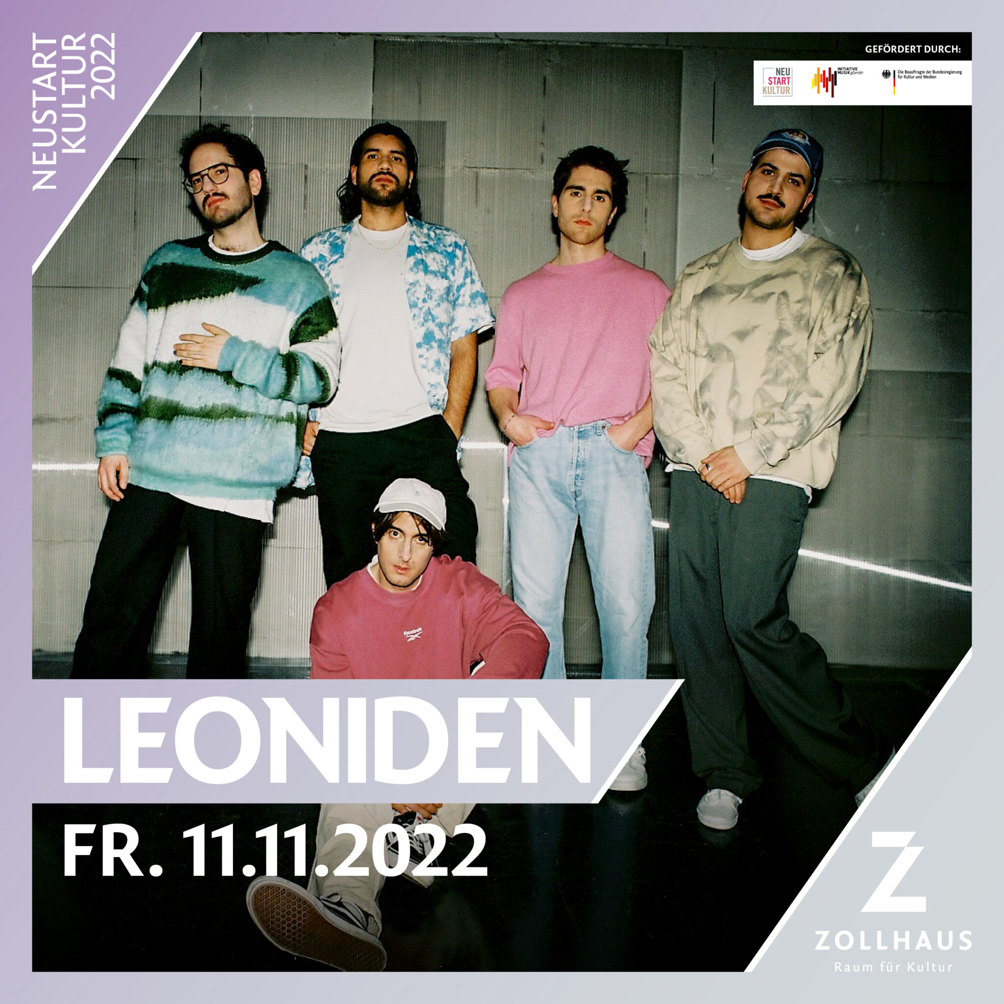 LEONIDEN (Neustart Kultur 2022) am 11.11.2022 im Zollhaus