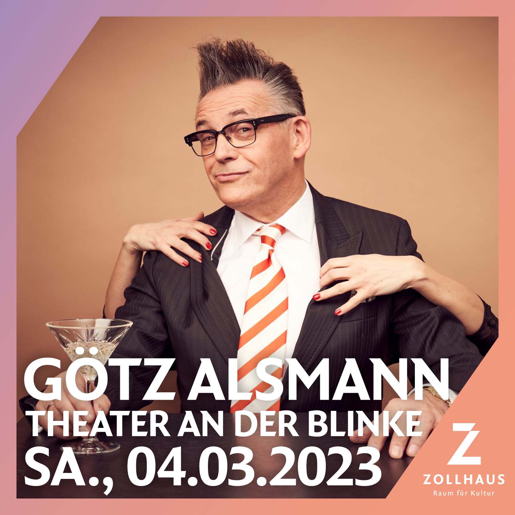 GÖTZ ALSMANN (+ Band) – L.I.E.B.E. am Samstag, 04.03.23 im Theater an der Blinke