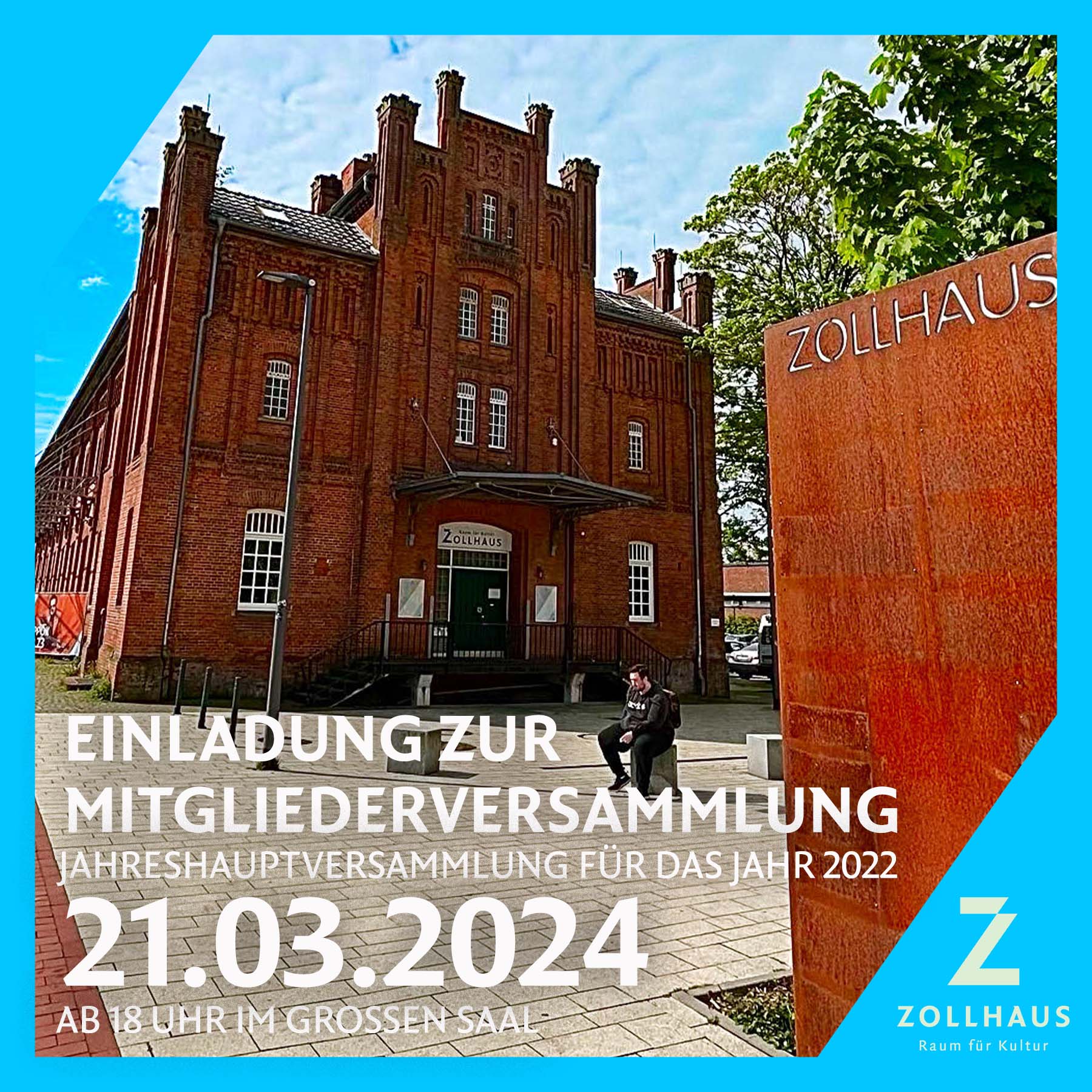 Einladung zur Mitgliederversammlung (JHV 2022) am 21.03.2024
