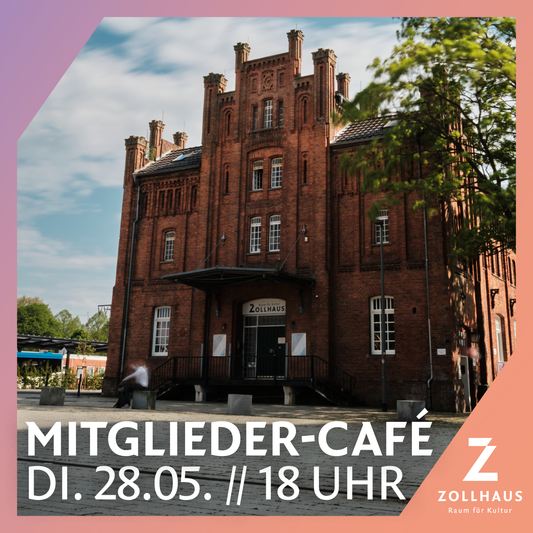 MITGLIEDER CAFÉ AM 28.05.24 ab 18 Uhr