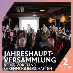 Jahreshauptversammlung // neuer Vorstand // Ehrenmitgliedschaft für Gerda & Albrecht