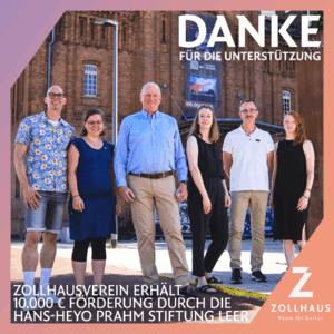Zollhausverein erhält Förderung durch Hans-Heyo Prahm Stiftung